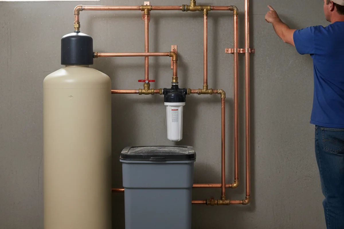 Whole-house water treatment system installed in Guyton
